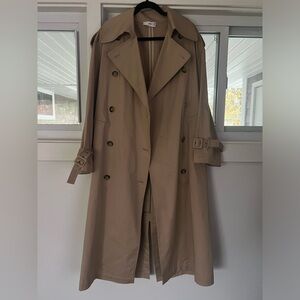 MANGO Oversized Trench Coat